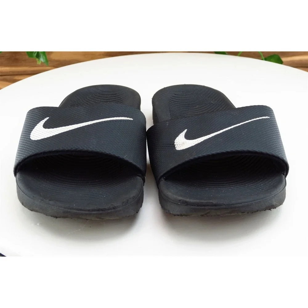 Nike Toddler Unisex 11 Medium Black‎ Slide Synthetic